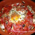 Cazuelita de huevo con hortalizas