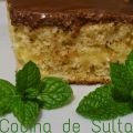 Bizcocho con crema de limon