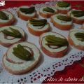 ROLLITOS DE SALMÓN AHUMADO