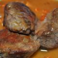 PUNTAS DE SOLOMILLO DE CERDO EN SALSA