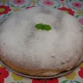 pastel de arándanos