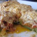 Calabacines rellenos de carne