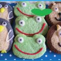 PINGUINOS, RANAS Y LEONES DE GALLETA