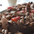 Tarta mousse de chocolate