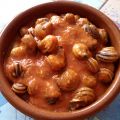 Caracoles en salsa picante (o no)