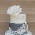 TARTA DE BODA DE DAVID Y SILVIA