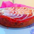 PASTEL DE YOGUR GRIEGO Y SANDÍA