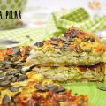 Quiche de lechuga y beicon