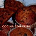 MAGDALENAS DE CHOCOLATE CON NATA