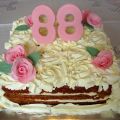 Tarta rosetones