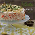 TARTA SALADA CON PAN DE MOLDE