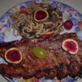 Costillas de cerdo asadas con coco y fideua de[...]