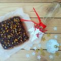 Galleta de mantequilla con chocolate y naranja