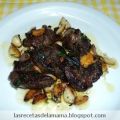 Receta de Higaditos de pollo al vino