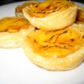Pastelitos de crema quemada