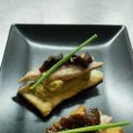 Tosta de pan de pizza con hummus de lentejas y[...]