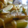 Wok de verduras con fideos chinos