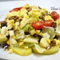 Ensalada de Patatas, Queso, Manzana y Nueces