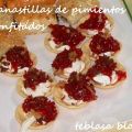 CANASTILLAS DE PIMIENTOS CONFITADOS