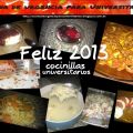 FELIZ AÑO NUEVO 2013 y PRÓXIMAS RECETAS.