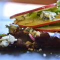 Ensalada de manzana con vinagreta de arce