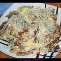 REVUELTO DE GULAS CON SETAS