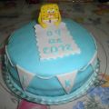 Tarta de bautizo para Maikel