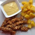 BASTONCITOS DE TERNERA CON ALMENDRAS Y SALSA[...]