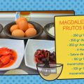 Magdalenas de frutos rojos Thermomix