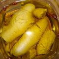 Huevas de Merluza en Aceite de Romero