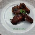 ALITAS DE POLLO AL HORNO CON MIEL Y SOJA