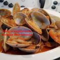 Almejas con salsa de tomate thermomix
