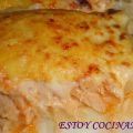 PASTEL DE PATATAS CON BONITO Y BECHAMEL CON[...]