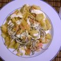 Huevos estrellados con gulas y virutas de[...]