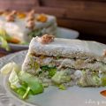 PASTEL FRÍO DE ATÚN Y MELOCOTÓN EN ALMÍBAR