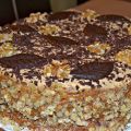 TARTA DE DULCE DE LECHE Y NUECES (40 cumple)