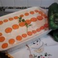 Pastel de lechuga y atun