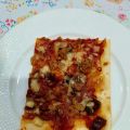 PIZZA DE RECICLAJE CON SOBRAS