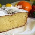 Bizcocho de leche condensada y crema de almendra
