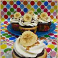 Banana Split Cupcakes