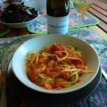 Tallarines con Salsa de Tomate