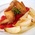 Alitas de pollo fritas, con salsa de tomate[...]