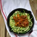 Espaguetis de calabacín con boloñesa vegana de[...]