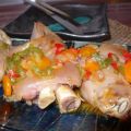 Manitas de cerdo con verduras
