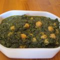 Espinacas con garbanzos