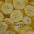 Plátano    con   Jarabe   de   Naranja