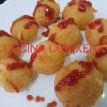 Bolitas de arroz con queso