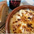 Coliflor con bechamel gratinada
