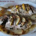 BESUGO AL HORNO CON PATATAS