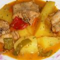Guiso de Conejo en Salsa de Sidra